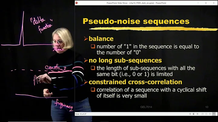 GEL7014 - Module 4.10 - Pseudo-Random Bit Sequences (PRBS)