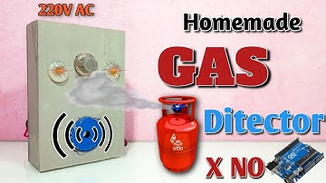 How To Make A Gas Leakage Detector At Home | Gas Sensor Project Without Arduino | 2022