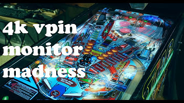 4K vpin monitors - how to chose best TV for your virtual pinball machine