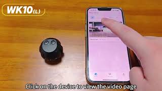 WK10-L Mini WIFI Camera Operation Guide