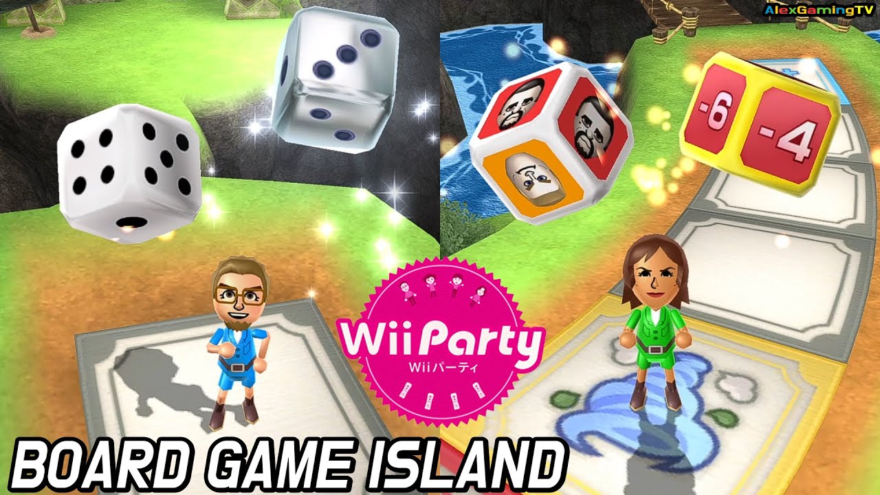 Wii Party Board Game Island Master Com Alexgaming Vs Victor Vs Yoko Vs Tyrone Alexgamingtv
