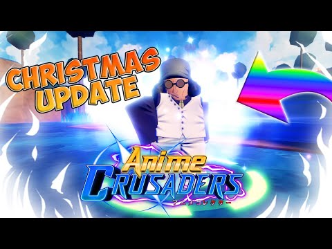This Is The BEST Christmas Update On Anime Crusaders! Free Rerolls Codes!