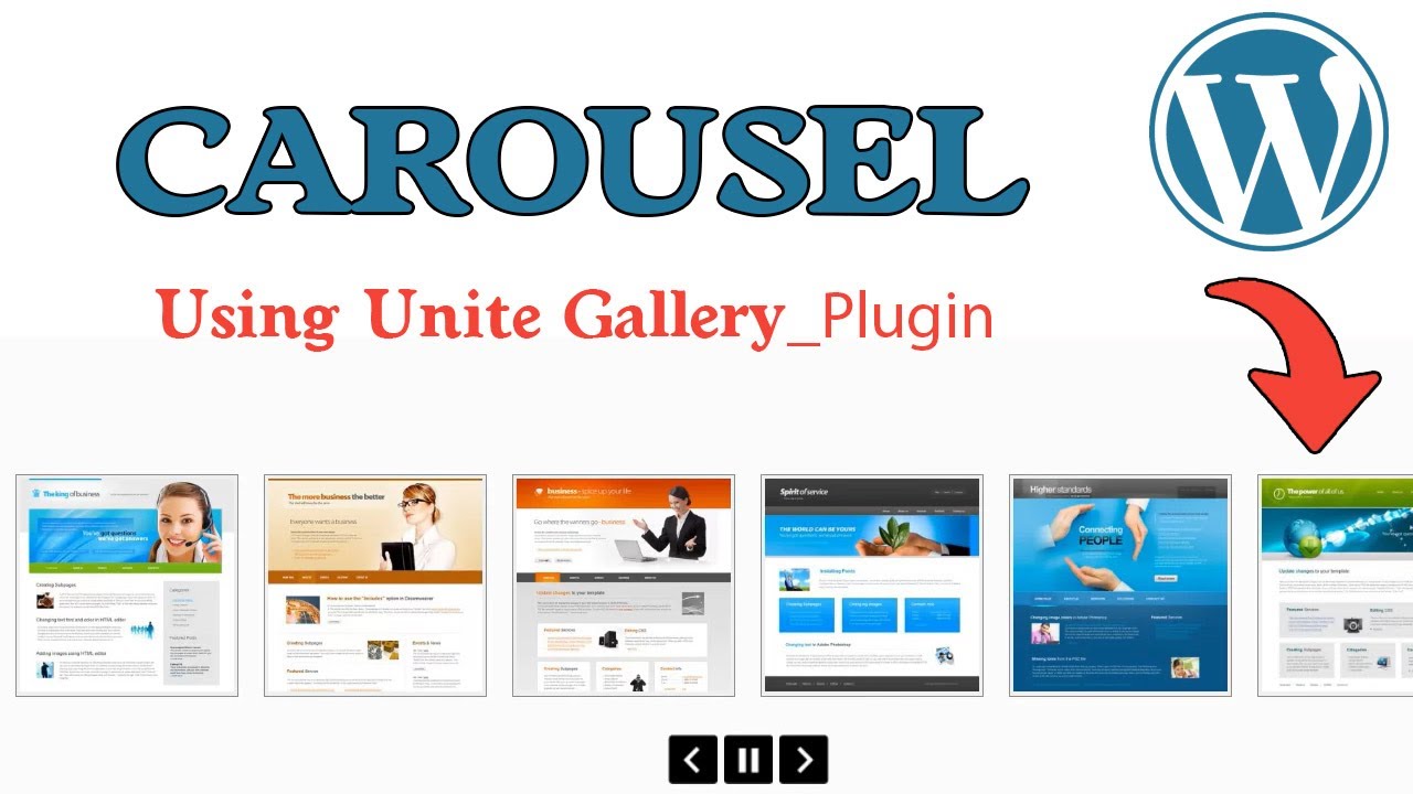 Unite Gallery Lite - Plugins - Create Carousel of Images or Products In ...