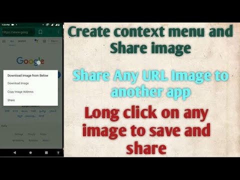 Share URL image with android Web view | share image from android Web view to another app