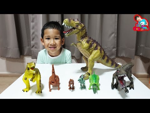 น้องบีม | รีวิวของเล่น EP166 | ไดโนเสาร์ทีเร็กซ์  Dinosaur Toys