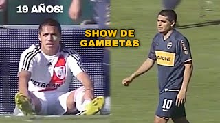 ALEXIS SÁNCHEZ jugando el SUPERCLÁSICO de ARGENTINA / Boca Juniors vs River Plate - 2008 🇦🇷