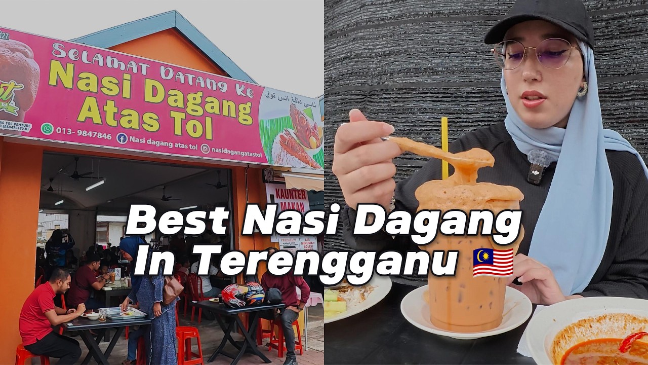 Best Nasi Dagang & Teh Peng in Terengganu, Malaysia? You MUST Try This!