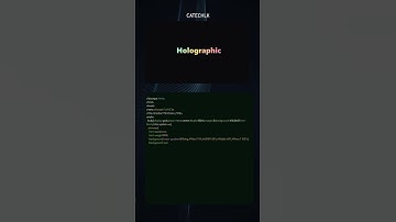 Gradient shimmer | holographic text  #technology  #coding  #developer  #web3  #smartphone  #software