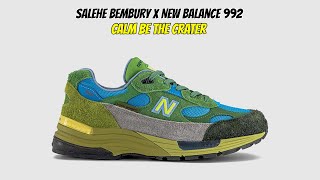 Salehe Bembury X New Balance 992 Calm Be The Crater