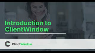 Clientwindow Introduction To Clientwindow