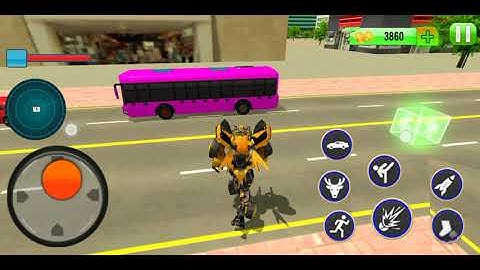 Deer Robot Car Game - Robot Transforming Game | Android Gameplay Walkthrough