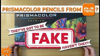 Prismacolor Pencils From Temu || Are They Genuine?