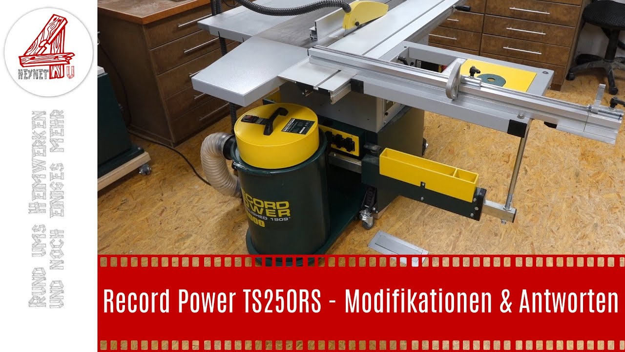 Record Power TS250RS Modifikationen & Antworten YouTube