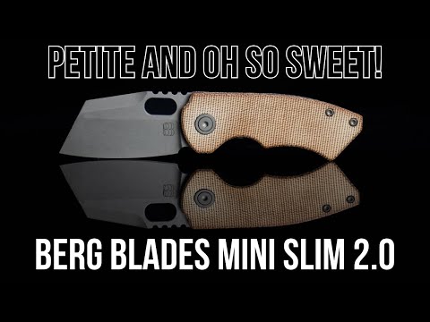 My New Favorite Tiny Knife? - Berg Blades Mini Slim 2.0