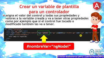 Formularios en Angular UNJU VIRTUAL CLASES PARTE 2/2