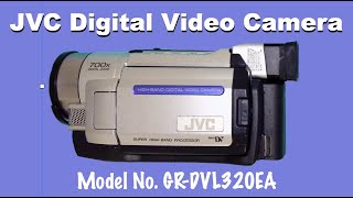 JVC Digital Video Camera.  Model Number  GR DVL320EA.