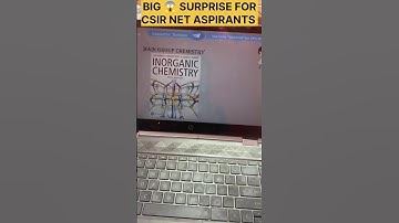Big 😱 Surprise for CSIR NET Aspirants #nadeemsir  #csirnet #aspirants #surprise #net #exam #shorts