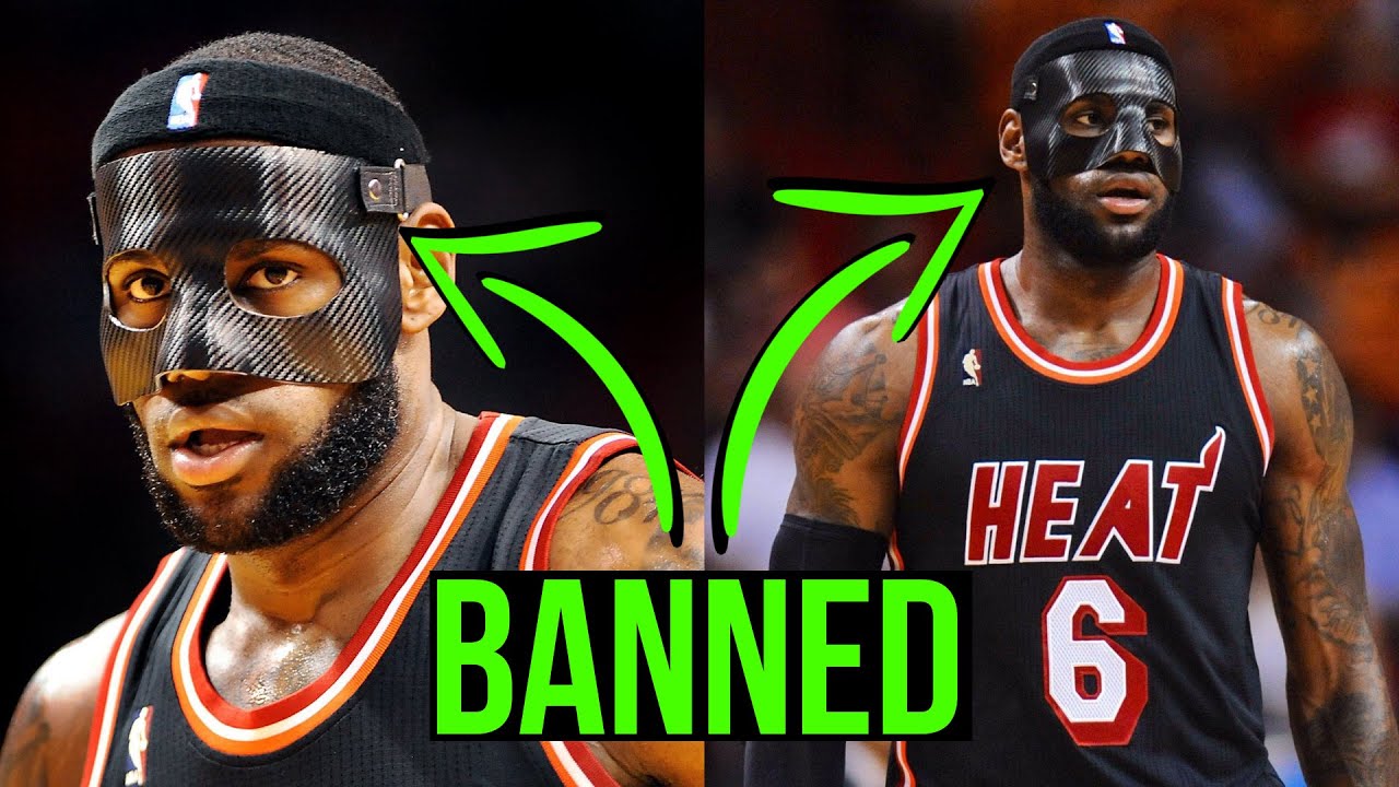 3 items that are banned by the nba #nba #basketball