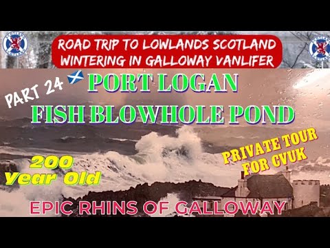 No Other Like It ⁉️ Unique Blowhole Big Cod Aquirium Tour for CVUK 200 years Old ⁉️ Lobster Rays RV