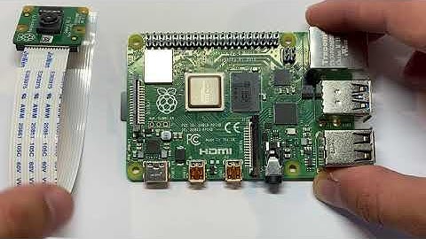 How to attach Raspberry Pi Camera V2 to Raspberry Pi