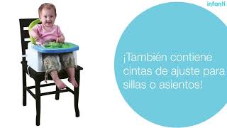 Silla De Comer Portatil Foods Up Rosa - Infanti