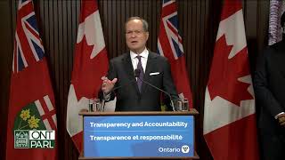 11AM EDT: Ontario's Minister of Finance addresses Ontario’s 2020-21 public accounts