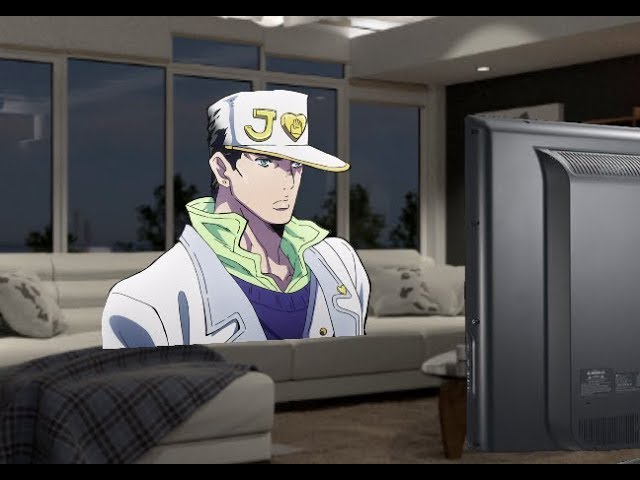 Jotaro watches a dolphin documentary - YouTube