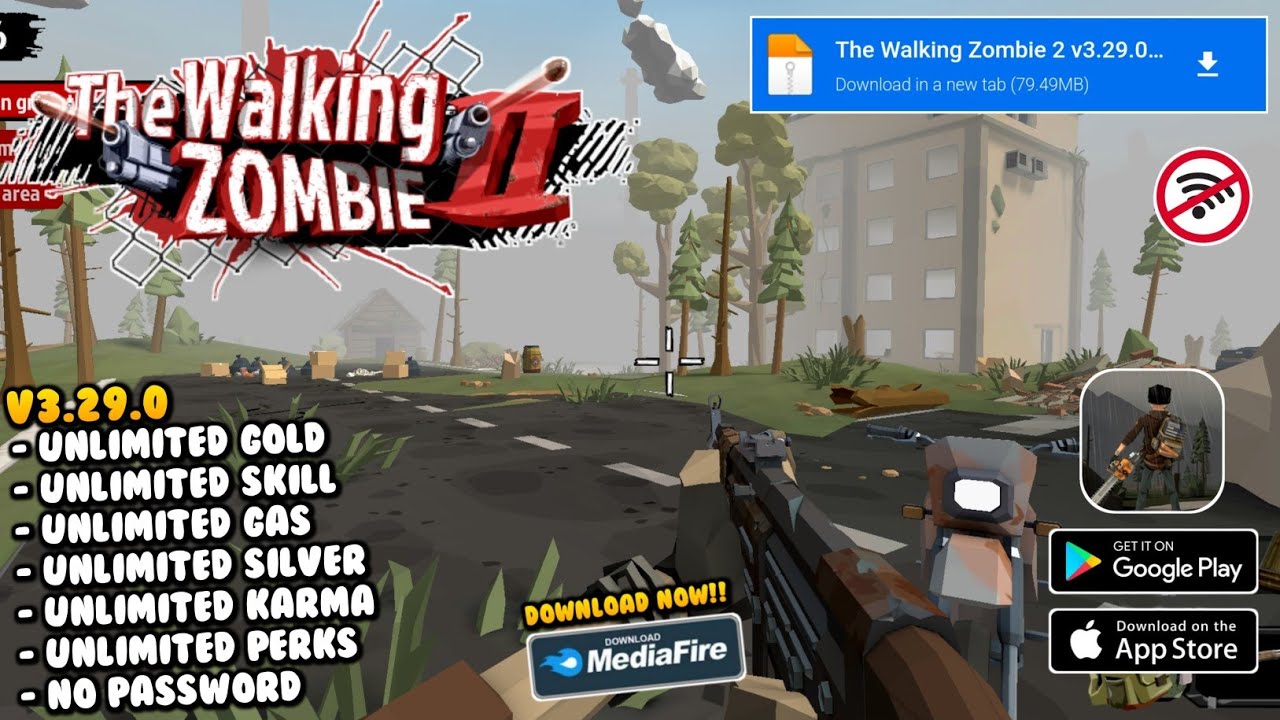 The Walking Zombie 2 Mod Apk v3.29.0 Terbaru 2024 Unlimited