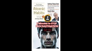 Two 2-minutes Rules to Overcome Procrastination #shorts