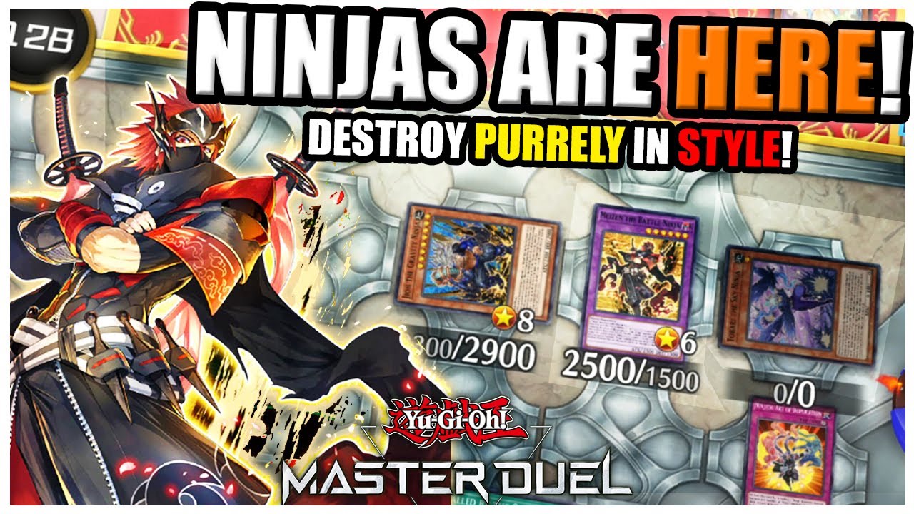 NINJAS ARE *FINALLY* HERE! | 3 Structure Decks is ALL YOU NEED! | Yu-Gi-Oh! Master Duel NINJAS ARE *FINALLY* HERE! | 3 Structure Decks is ALL YOU NEED! | Yu-Gi-Oh! Master Duel