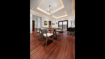 Interior - Living Scene (SketchUp/Enscape)
