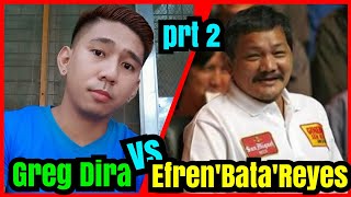 GAME 1 2|4 Efren 'Bata' Reyes VS. Greg Dira 55k R21 @ YBC GRAND HOTEL OLONGAPO CITY