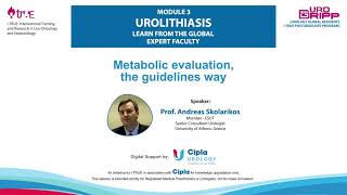 UROGRIPP: Metabolic Evaluation, The Guidelines Way - Dr. Andreas Skolarikos screenshot 5