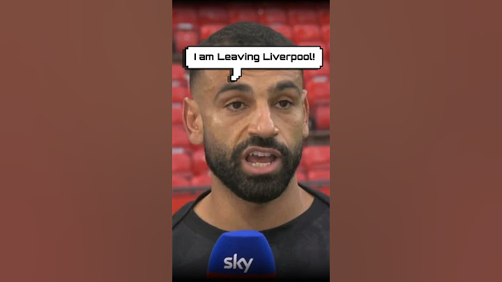 🚨Mo Salah Announcing that he’s Leaving Liverpool! 😱 #mosalah #liverpool #manutd #footballgossips