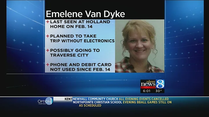 Emelene Joy VanDyke missing since Valentine's Day