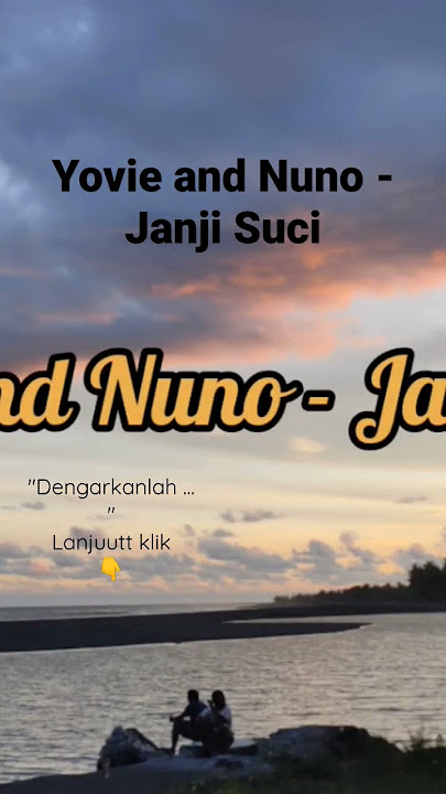 #karaoke Yovie and Nuno - Janji Suci #yovieandnuno #janjisuci #lirik #lagucinta