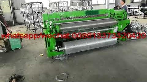 full automatic welded wire mesh machine working very well in customer