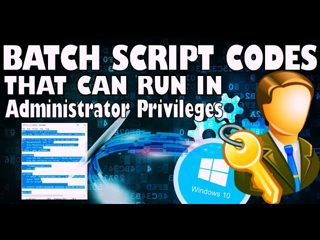 Batch script