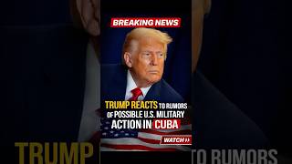Trump Reacts to Rumors of U.S. Military Action in #cuba #trump #news #rumors #military #breakingnews