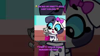 My Doll Is Pink Learn With Color Song Nursery Rhymes For Kids Purr Purr