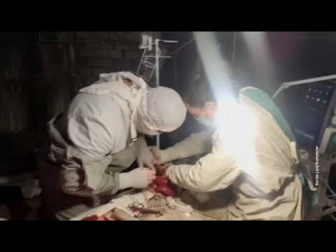 Ucrania | El hospital de Izium se prepara para un invierno bajo las bombas y sin luz