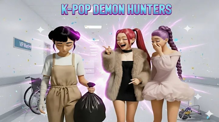 KPOP Demon Hunters: Poor vs Rich vs Giga Rich Huntrix in the Hospital! | Official Music Video