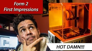 Form 2 3D Printer - First Impressions