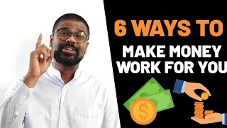 There are many ways to make your money work for you so that can earn
passive income and invest in a manner helps achieve financial goals.
i...