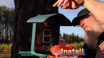 BIRDSNAP Smart Bird Feeder with Camera