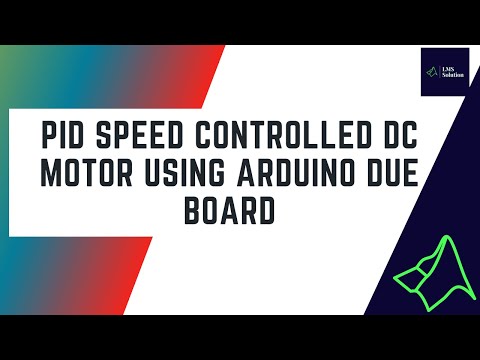 PID speed controlled DC motor using Arduino Due board - YouTube