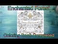 Зачарованный лес б/комментариев Enchanted Forest Completed Finished colouring book Johanna Basford