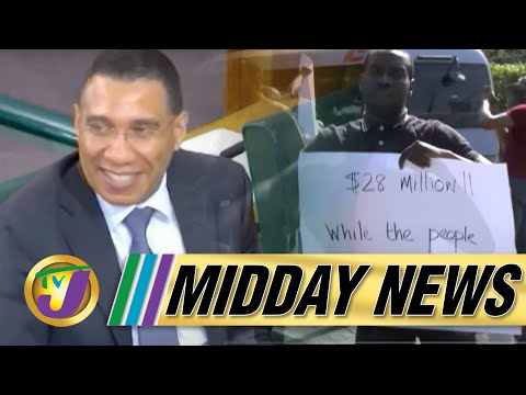 Protests in Kingston Against Parliamentarians Pay Hike | PM Blasts Pay Hike Critics