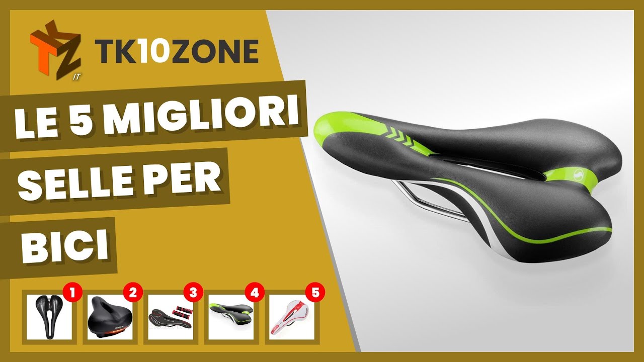 Le 5 migliori selle per bici per pedalare con comodità - YouTube