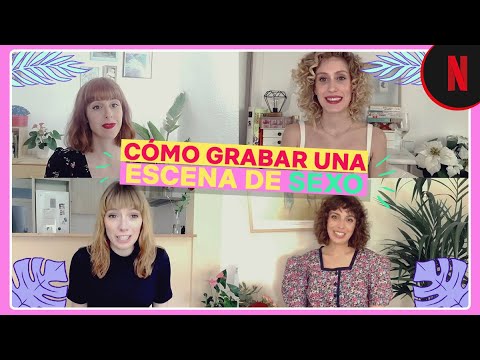 Cómo se graba una escena de sexo, con Diana Gómez y el cast de Valeria